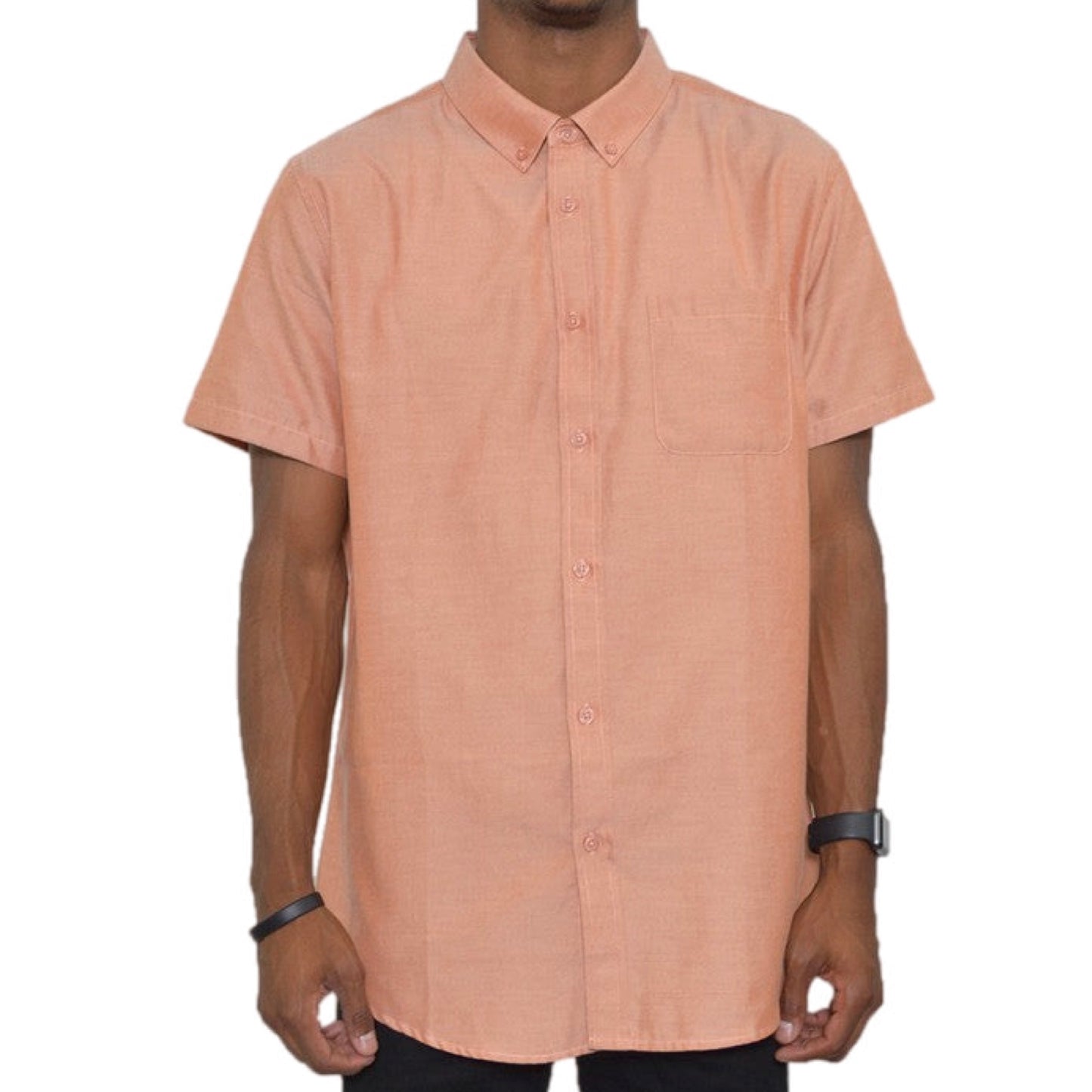 Summer Breeze Short-Sleeve Button-Up Shirt