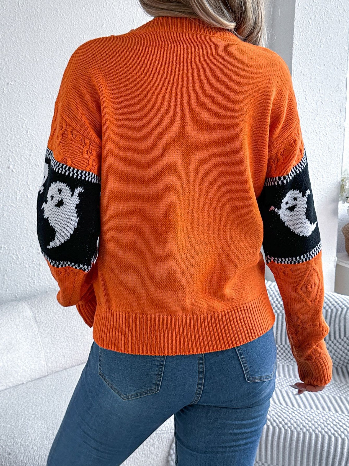 Ghost Round Neck Sweater