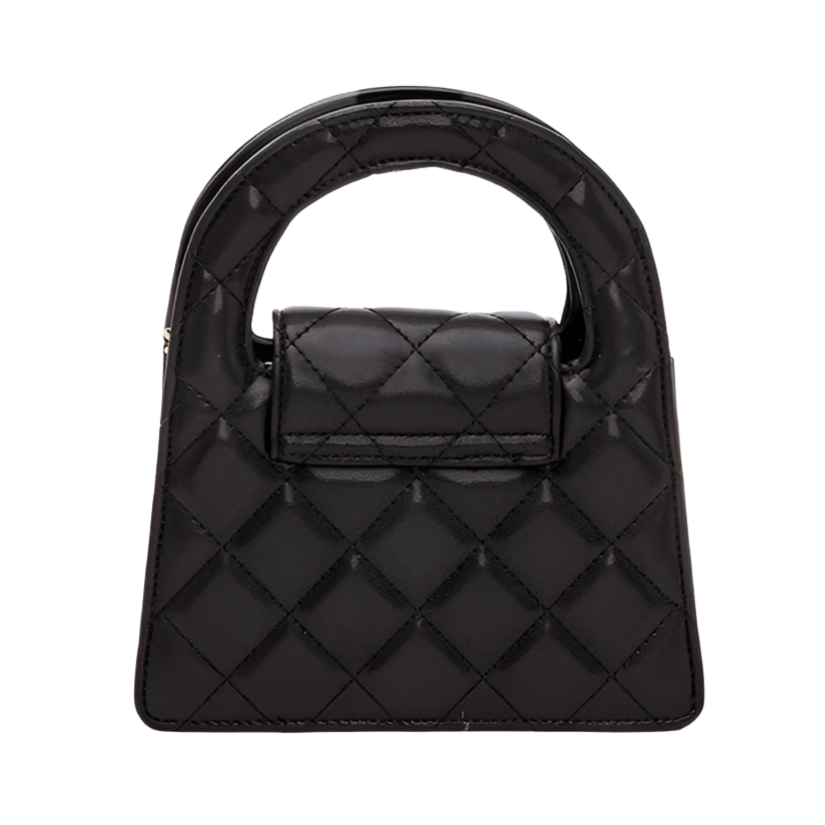 Convertible Quilted Clutch  Bag