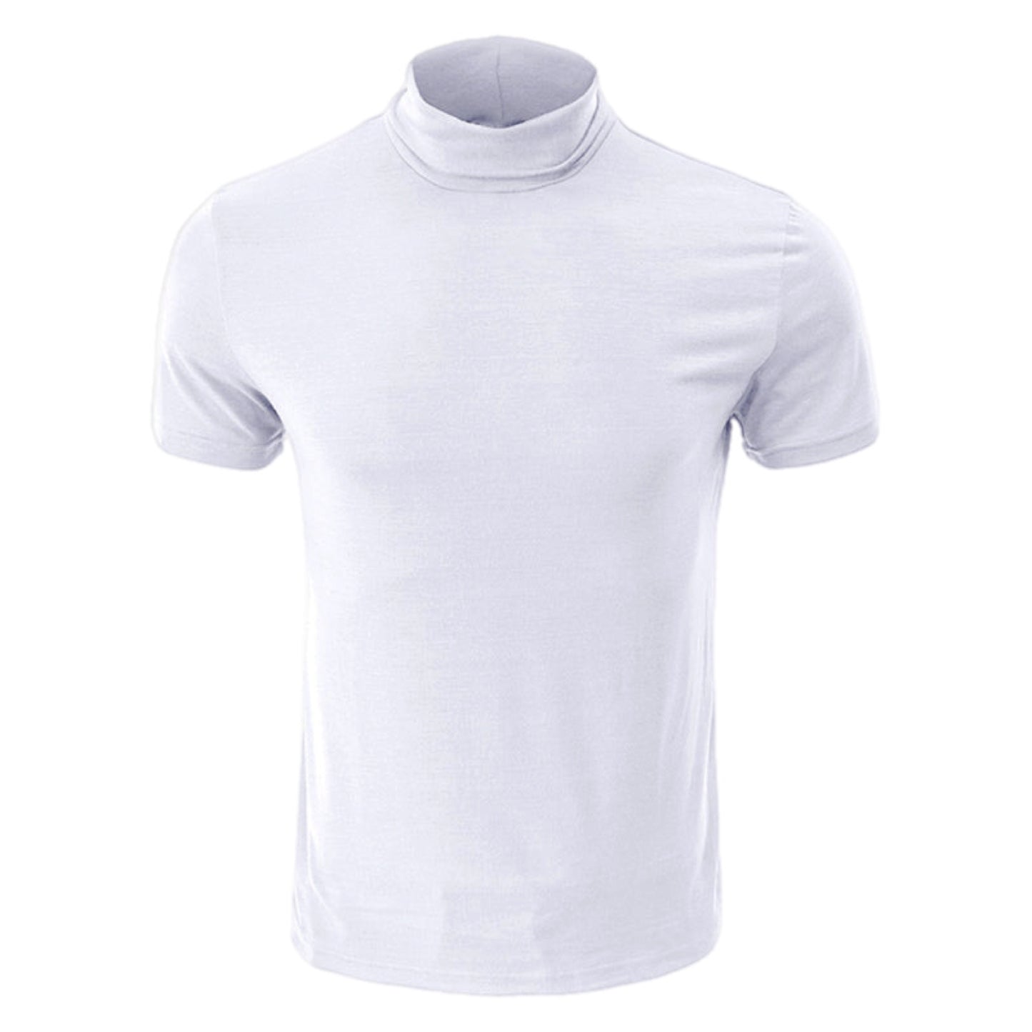 Turtleneck Short Sleeve Shirt