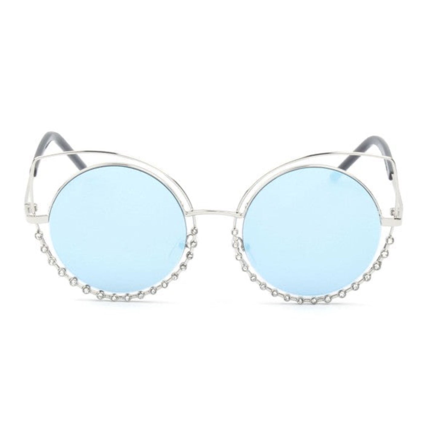 Round Cat Eye Sunglasses