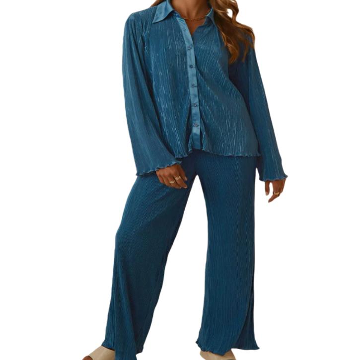 Long Sleeve Top & Pants Lounge Set