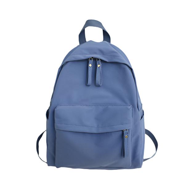 Zip Cotton Backpack