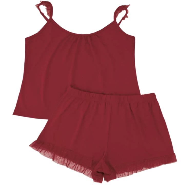 Sleeveless Top & Shorts Sleep Set