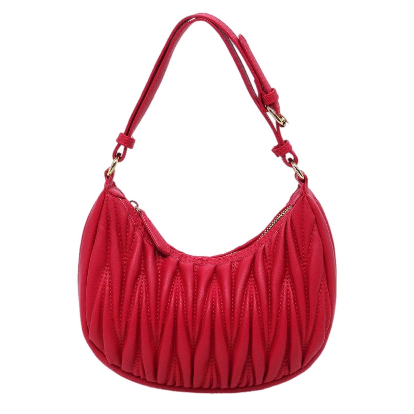 Chevron Quilted Shoulder Bag