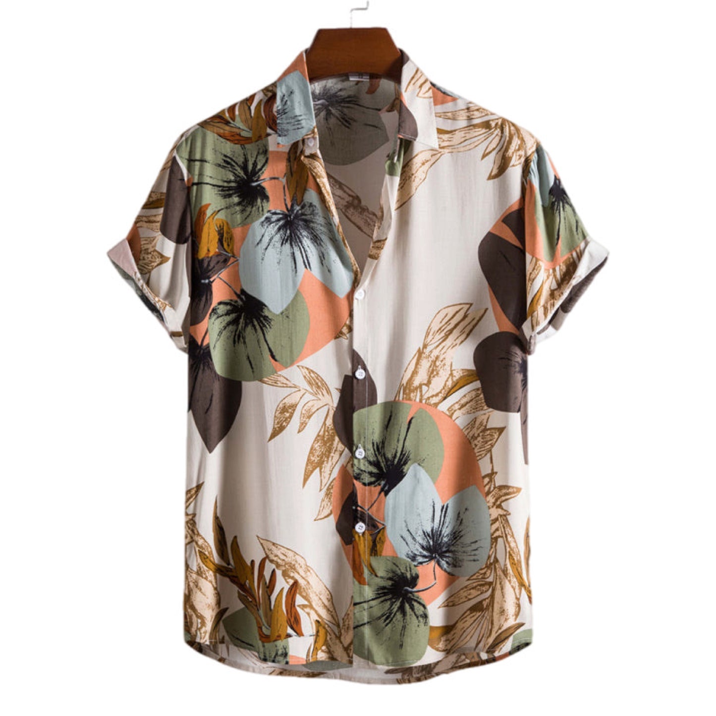 Hawaiian Short Sleeve Button Up Shirt