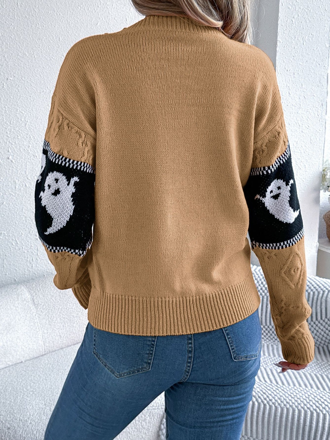 Ghost Round Neck Sweater