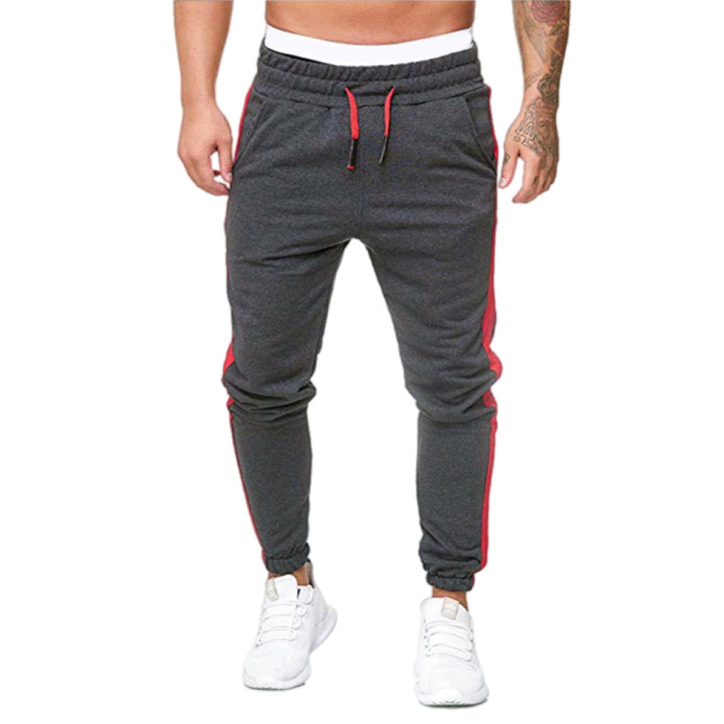 Stiped Color Block Joggers