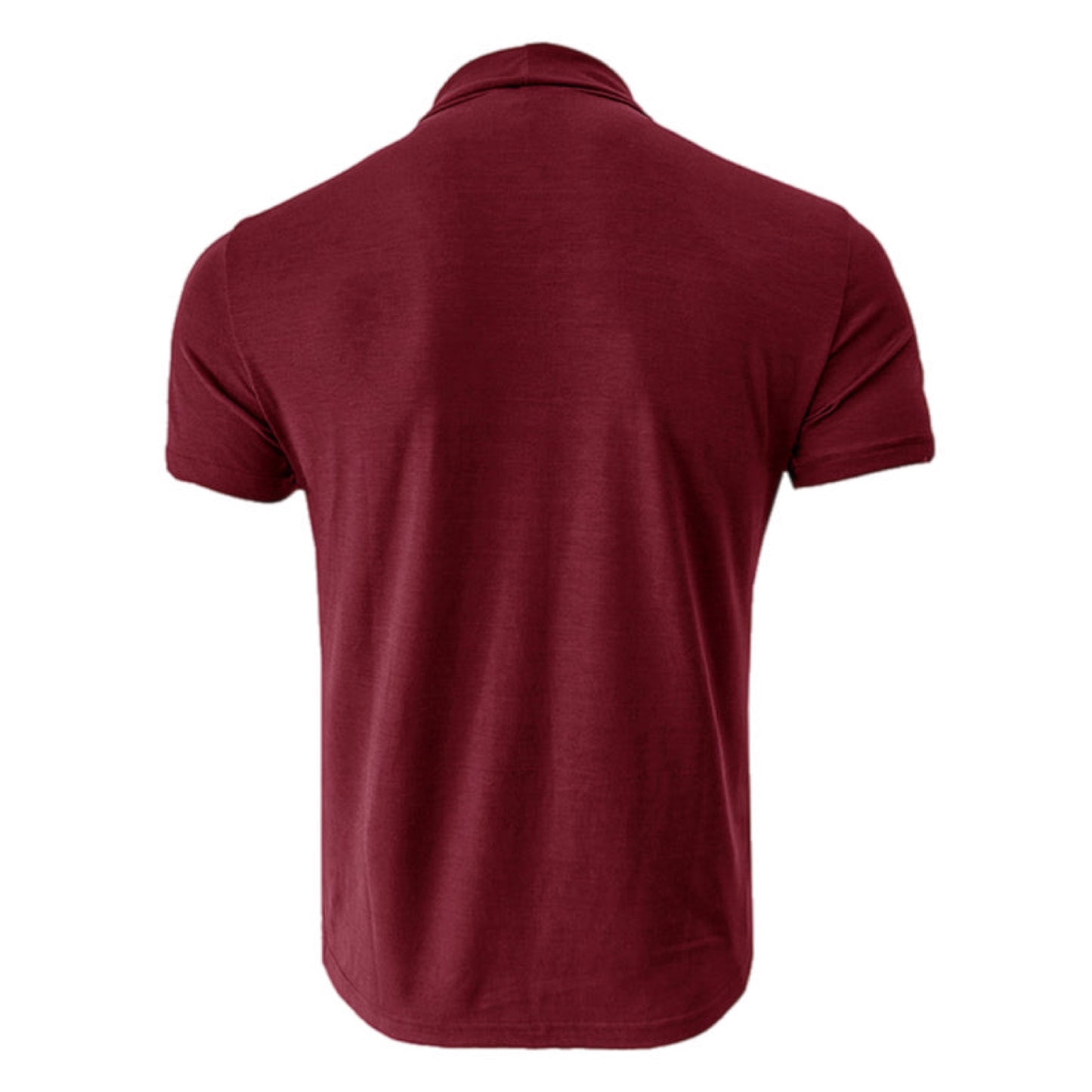 Turtleneck Short Sleeve Shirt