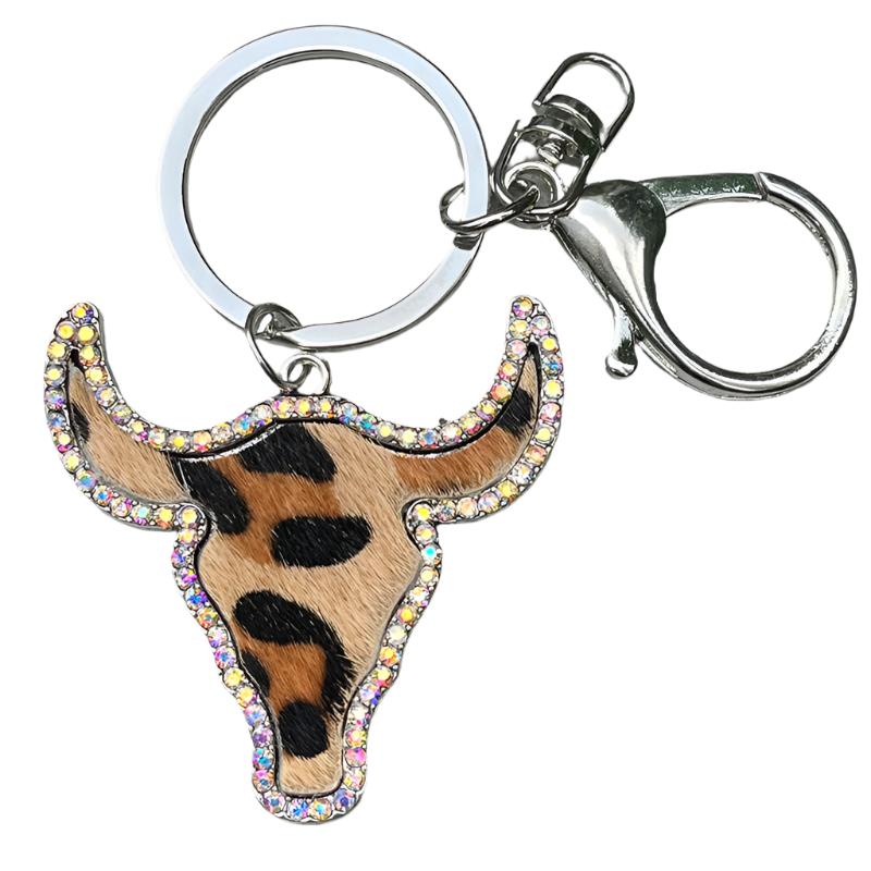 Bull Pendant Keychain