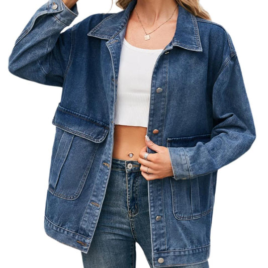 Button Up Denim Jacket