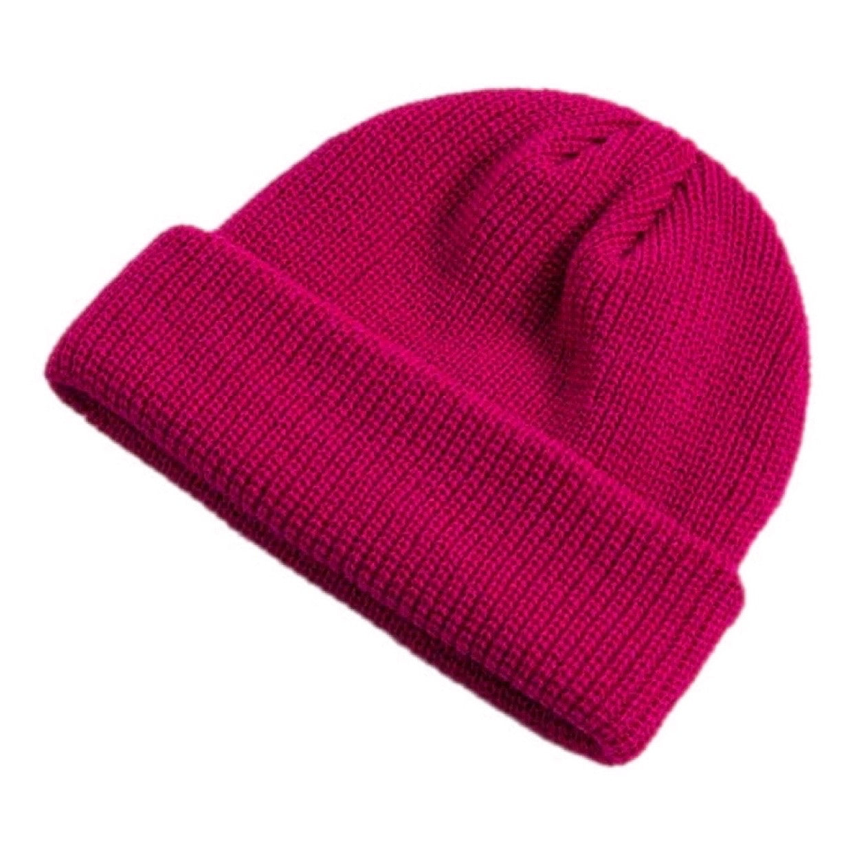 Rib-Knit Cuff Beanie