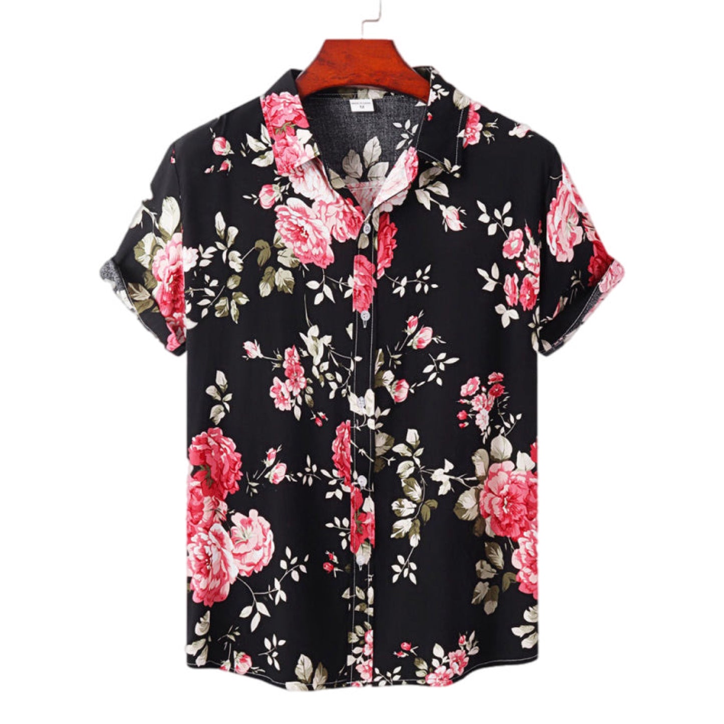 Short Sleeve Button Up Hawaiian Shirt