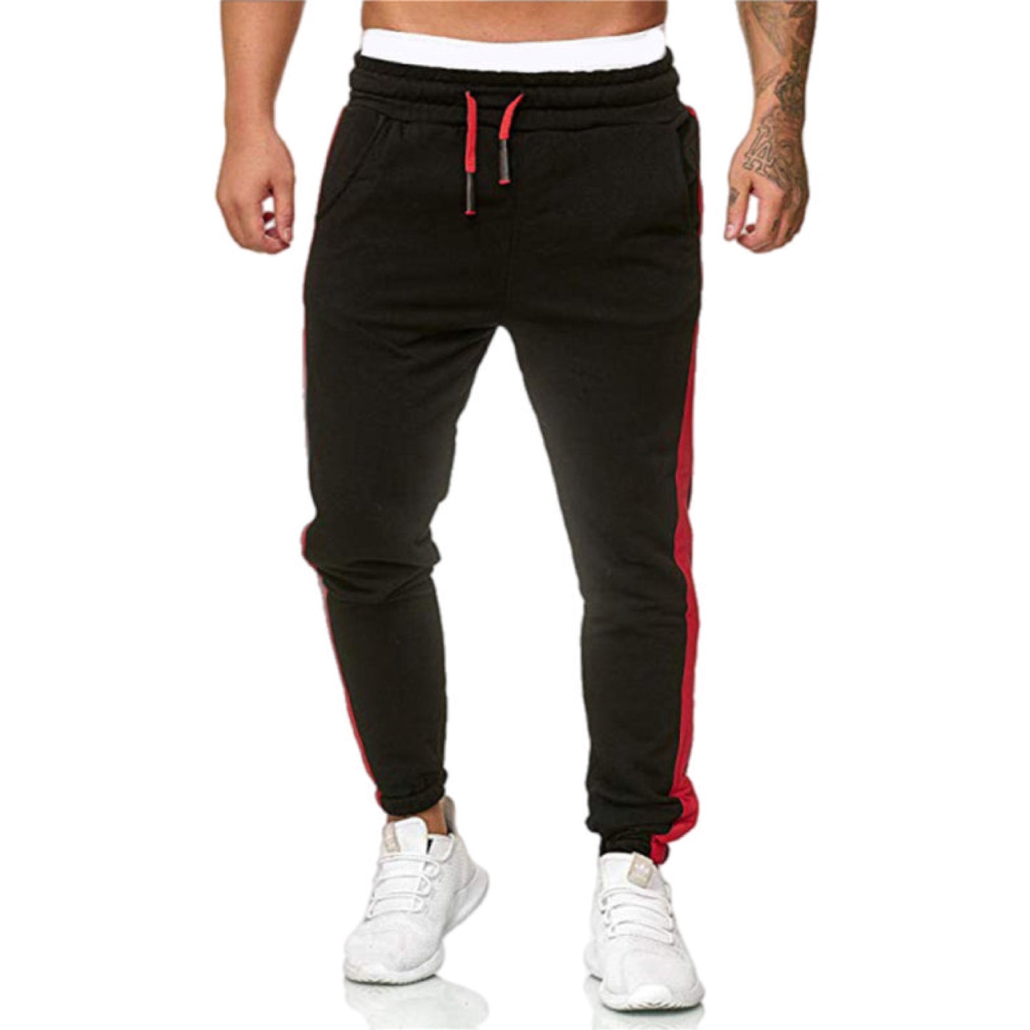 Stiped Color Block Joggers