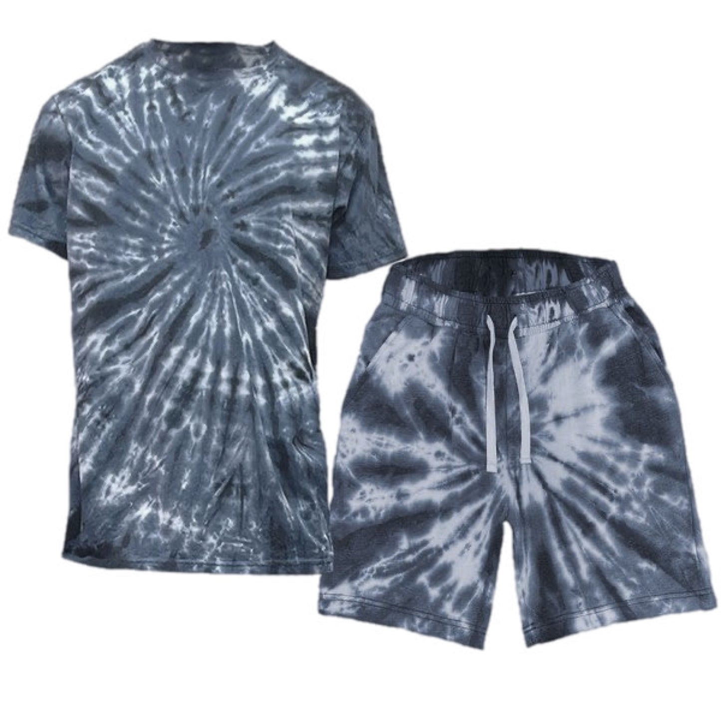 Groovy Vibes Tie-Dye Shirt and Short Set