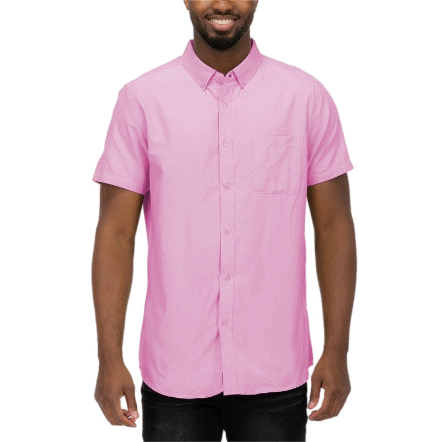 Breeze Pastel Button-Down Shirt