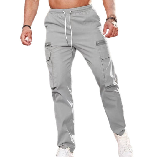 Tie Waist Cargo Pants