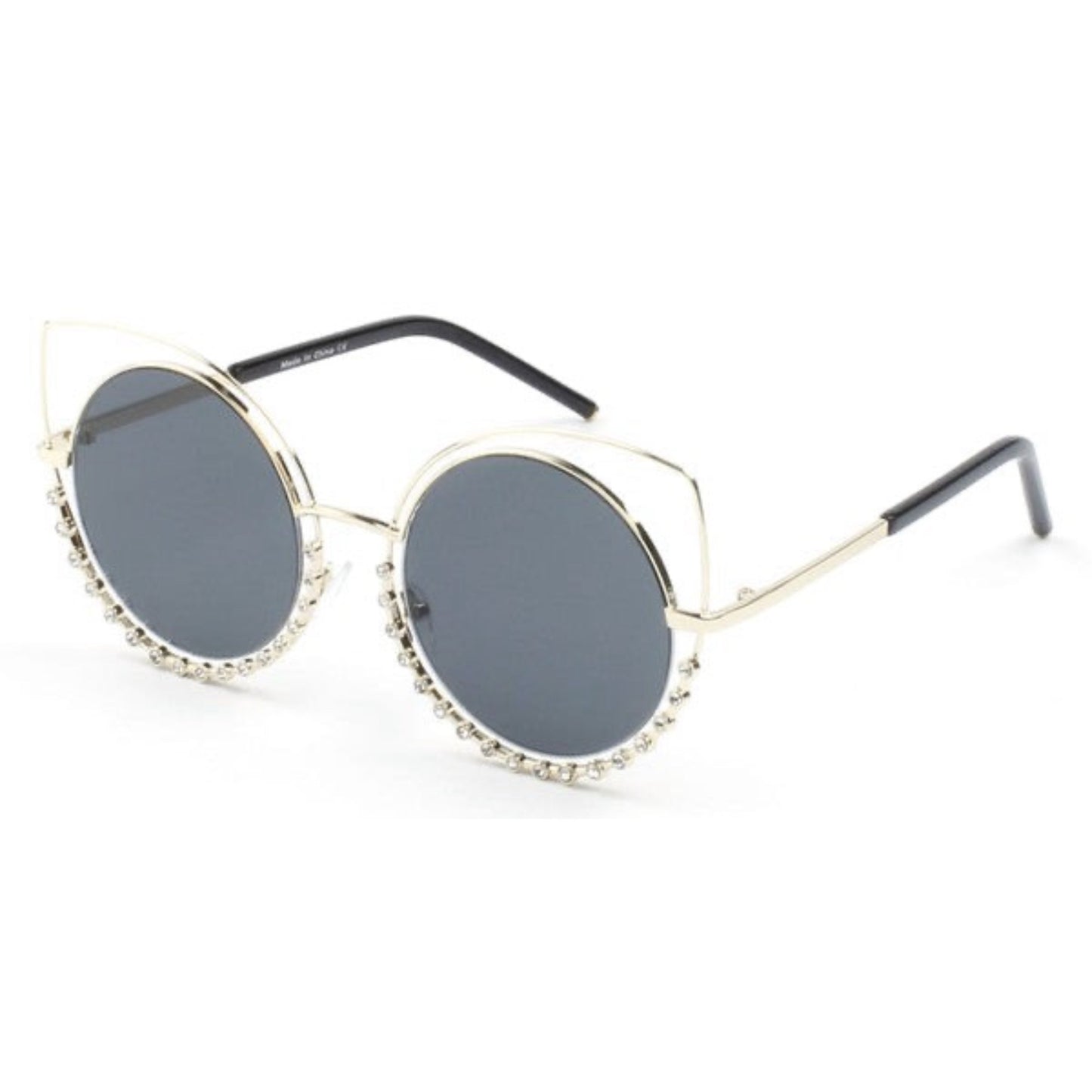 Round Cat Eye Sunglasses