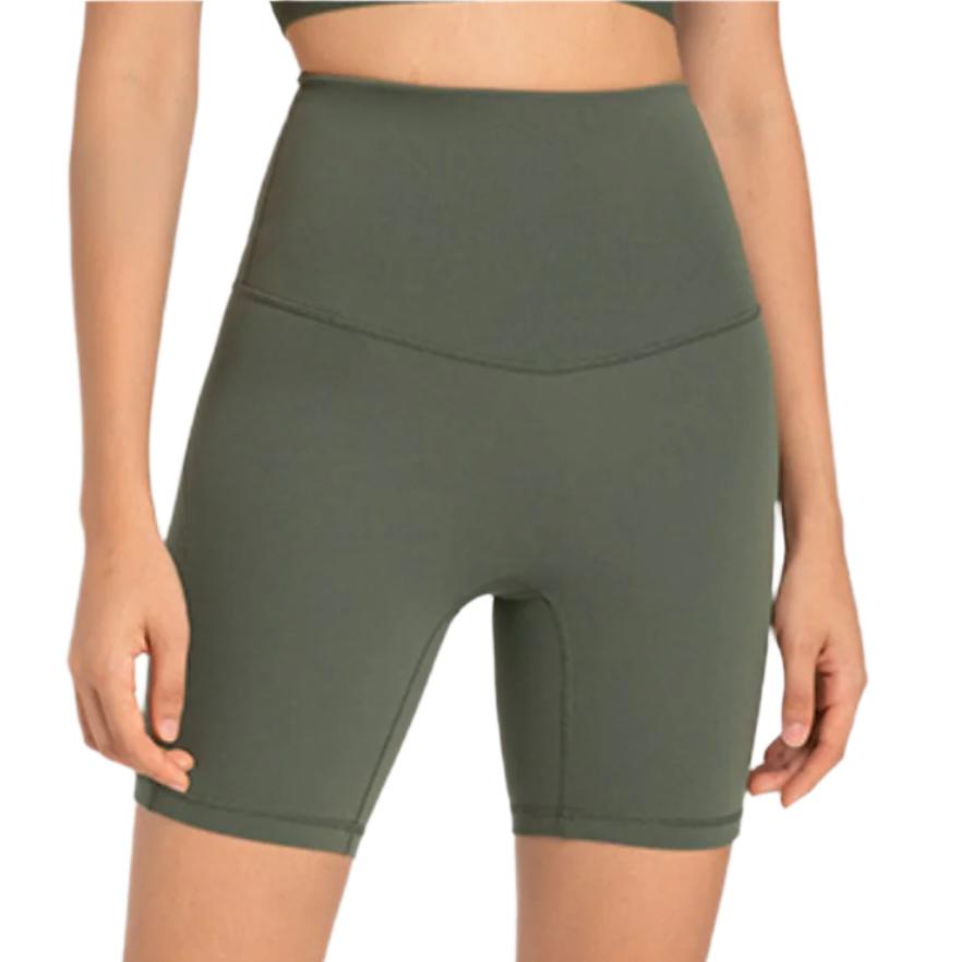 Seamless High-Rise Biker Shorts