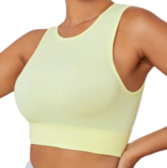 Round Neck Sports Bra