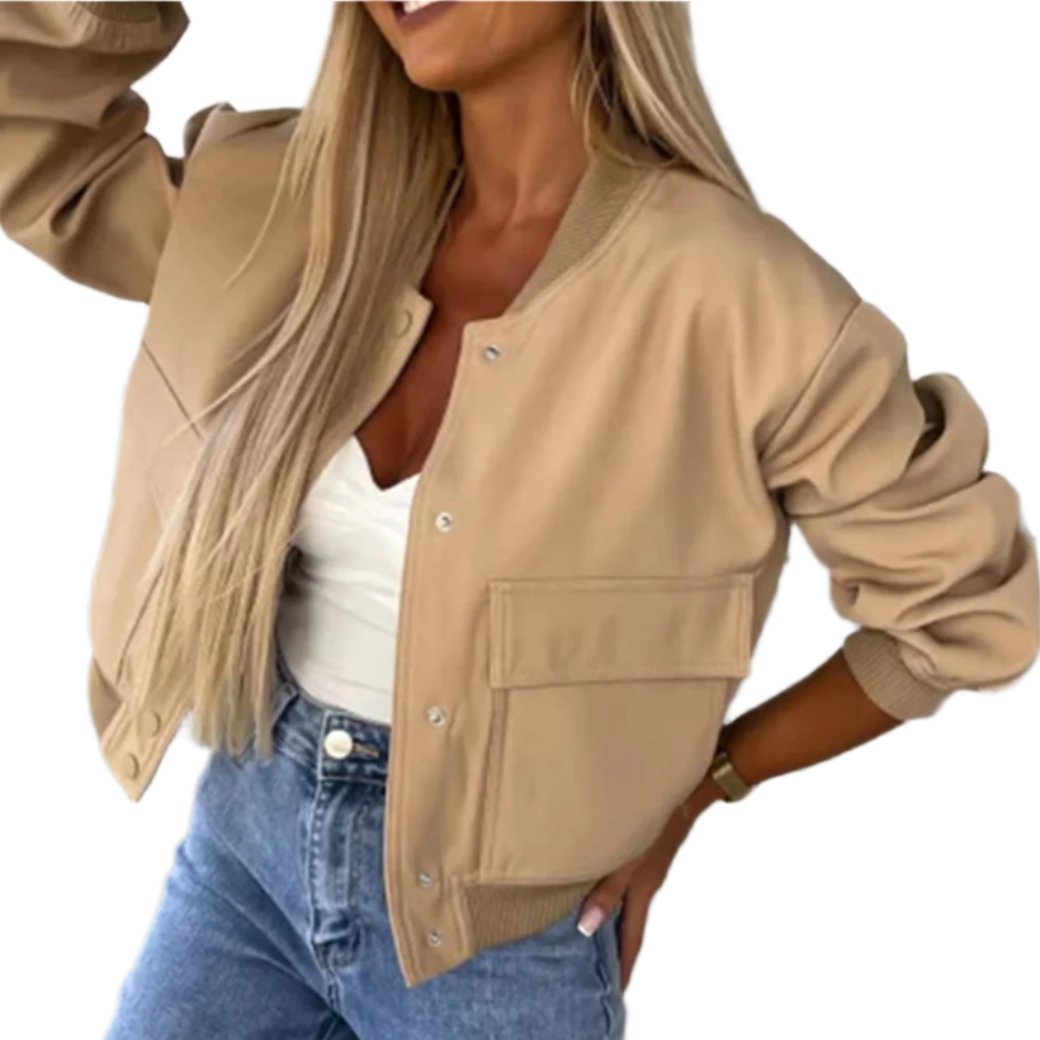 Dropped Shoulder Jacket