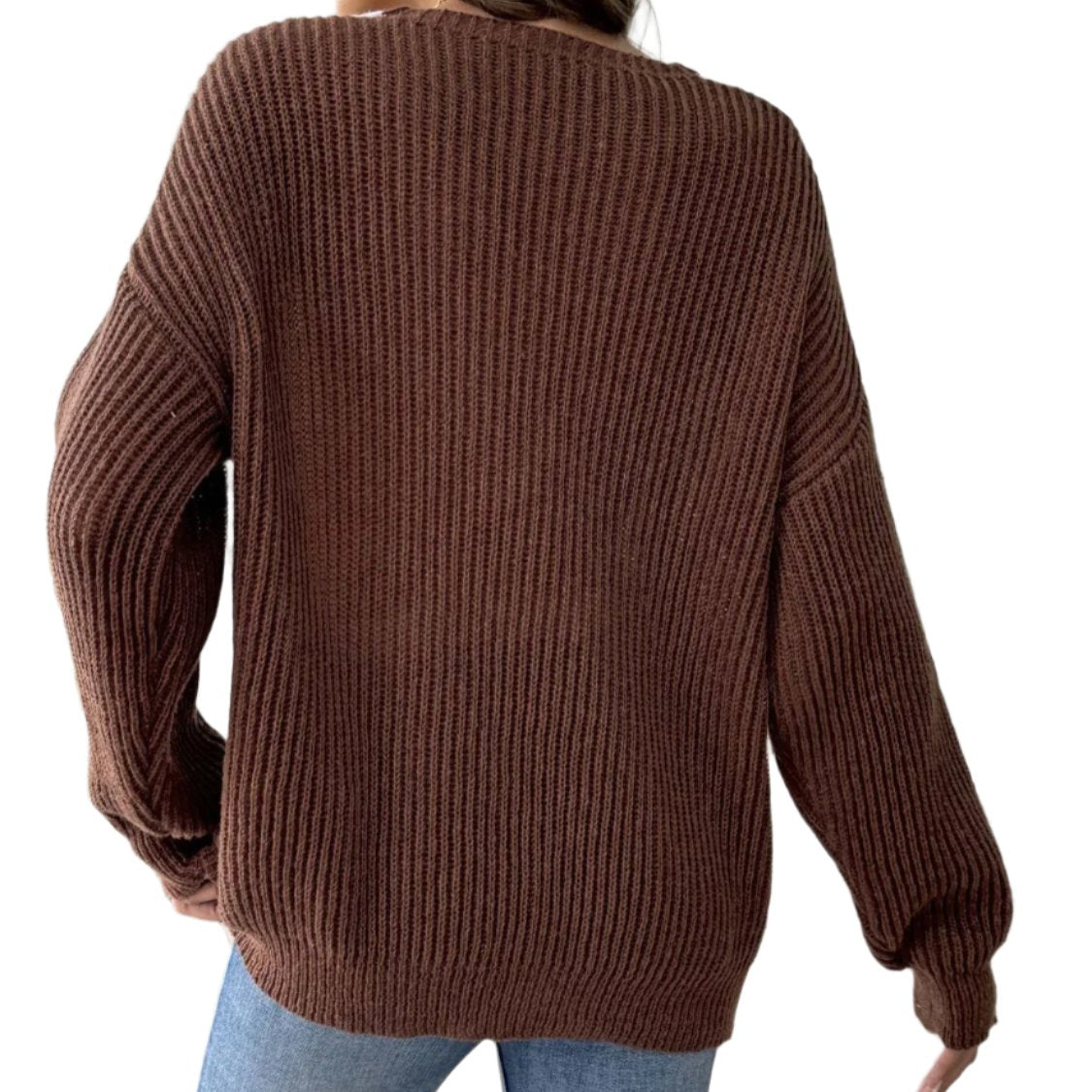 Dropped Shoulder Sweater