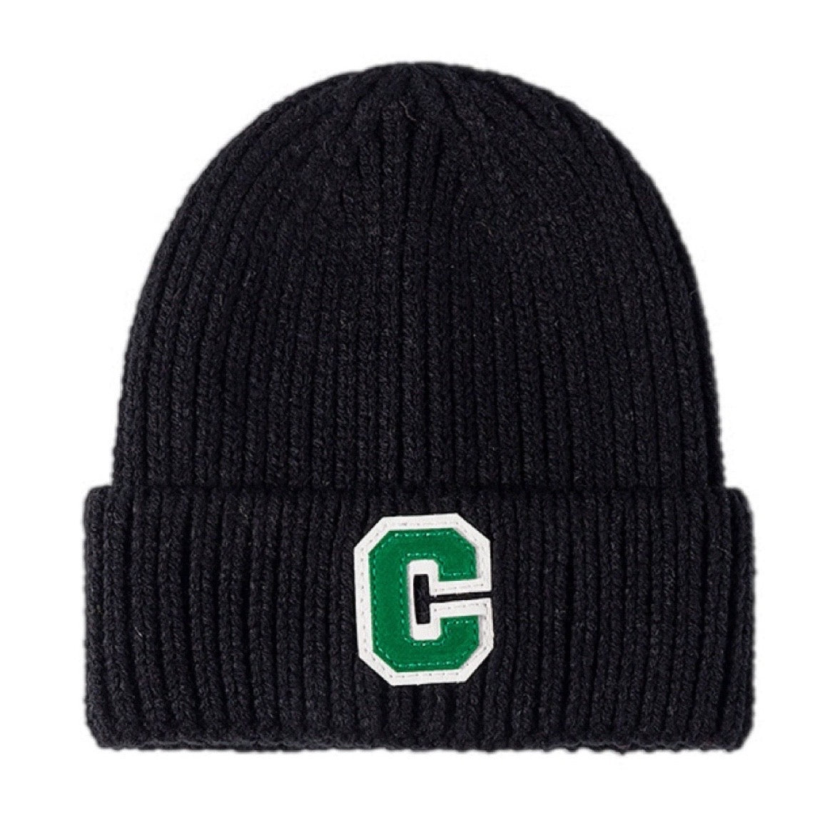 C Patch Cuffed Beanie