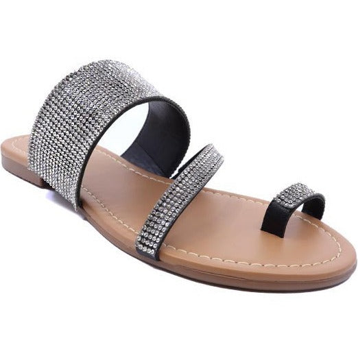 Shine Bright Rhinestone Sandals