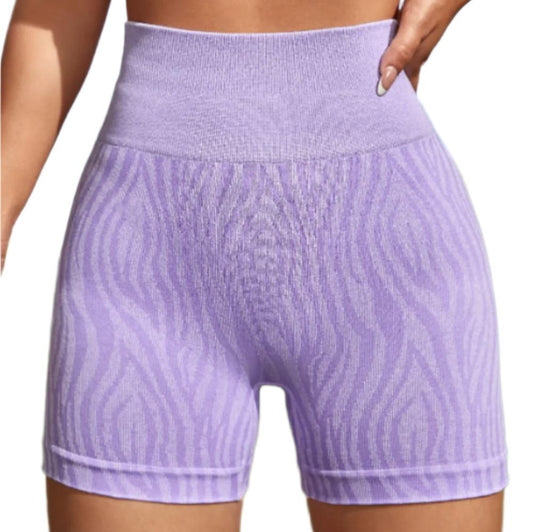 Wide Waistband Slim Fit Active Shorts