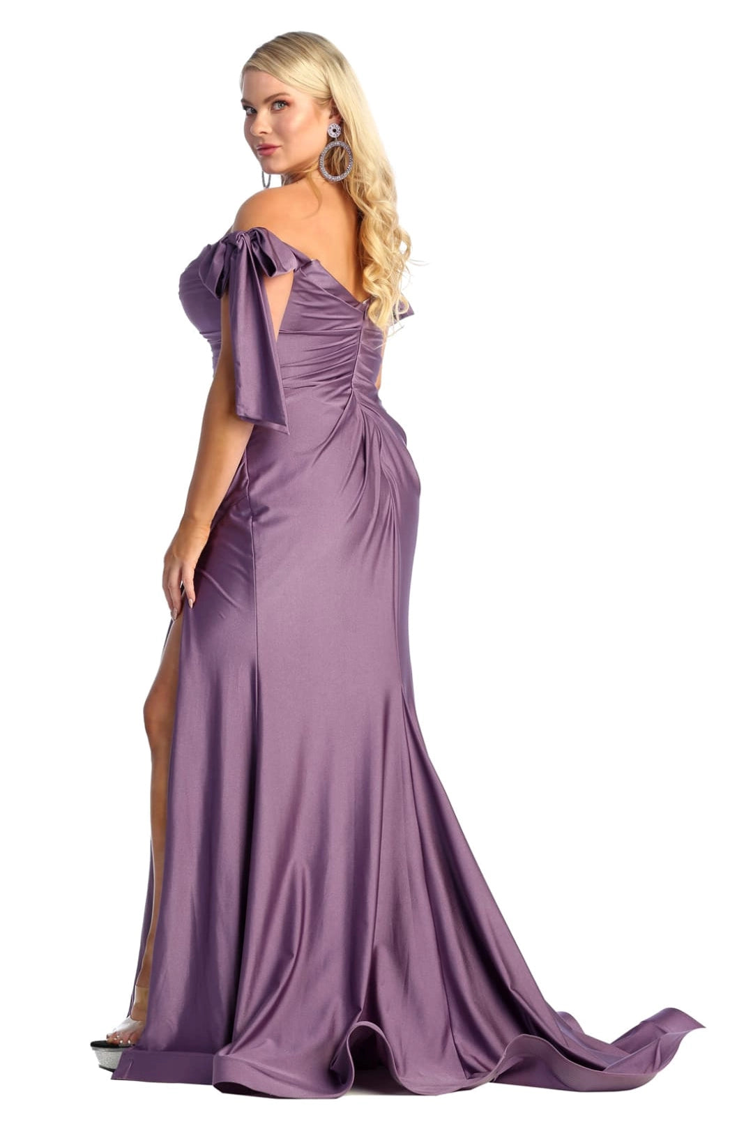 Sexy Off the Shoulder Long Evening Prom Gown