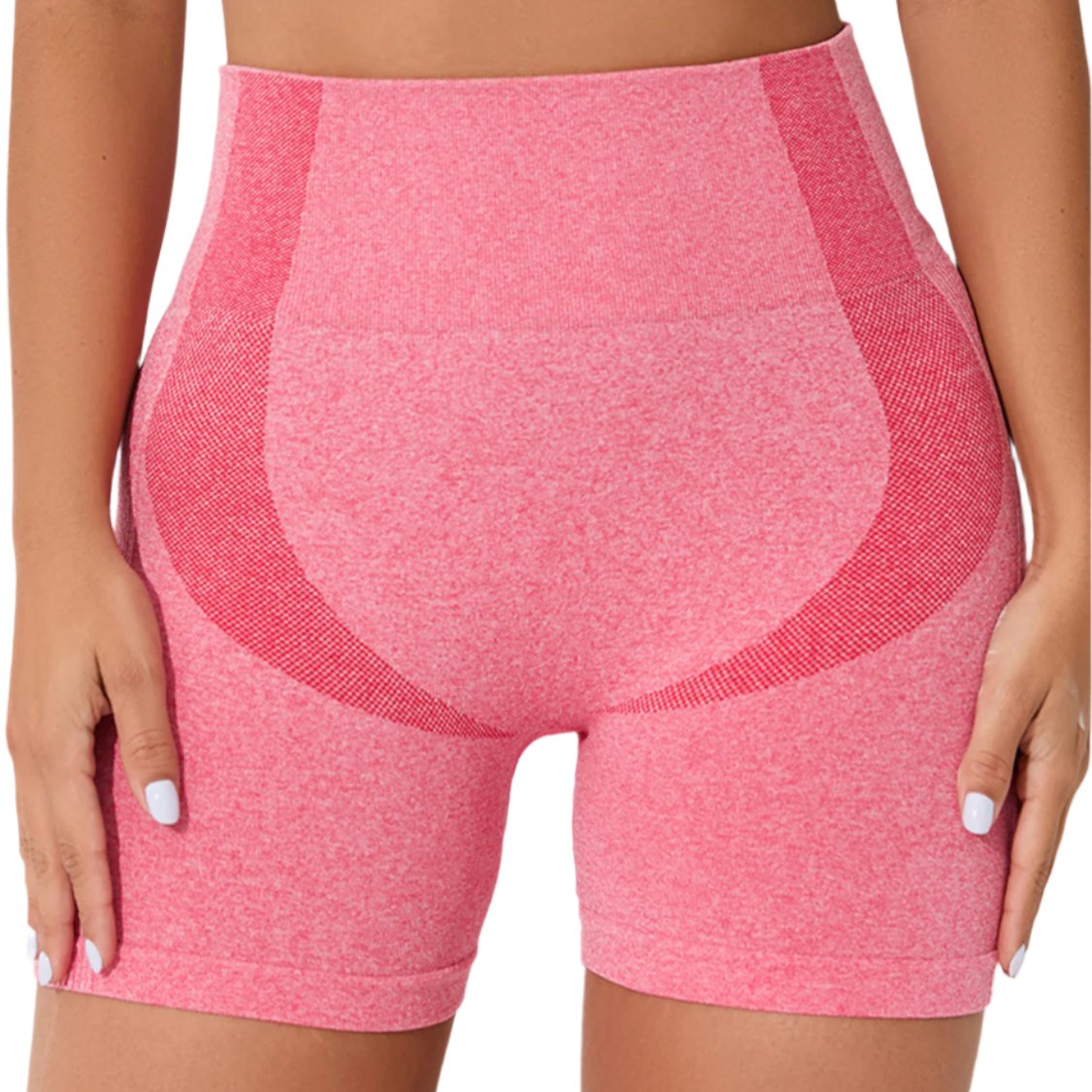 High Waist Active Shorts