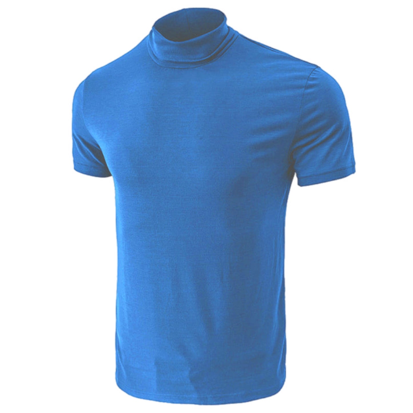 Turtleneck Short Sleeve Shirt