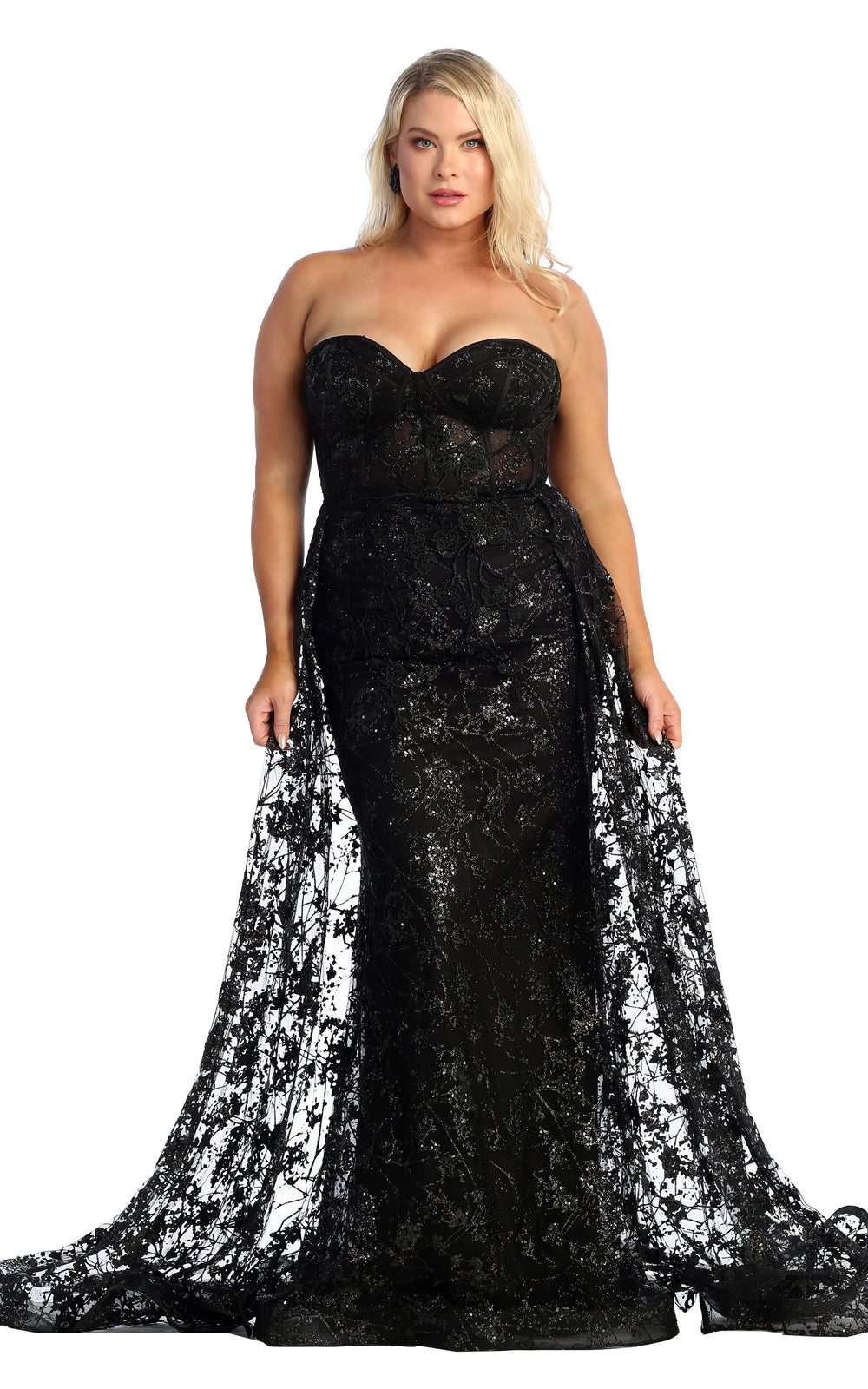 Red Carpet Stunning Lace Gown