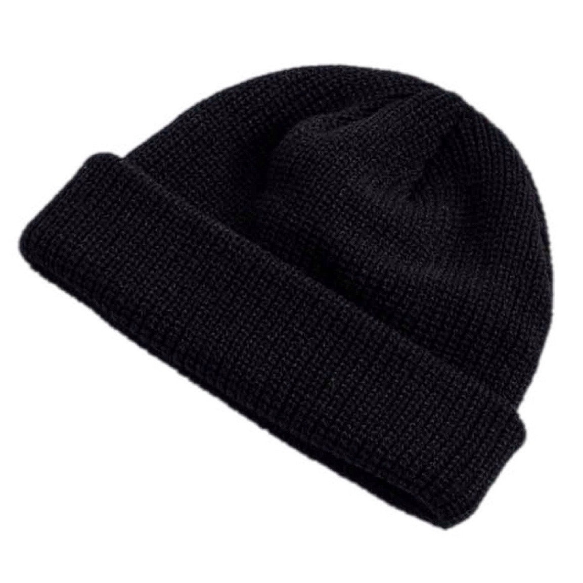 Rib-Knit Cuff Beanie