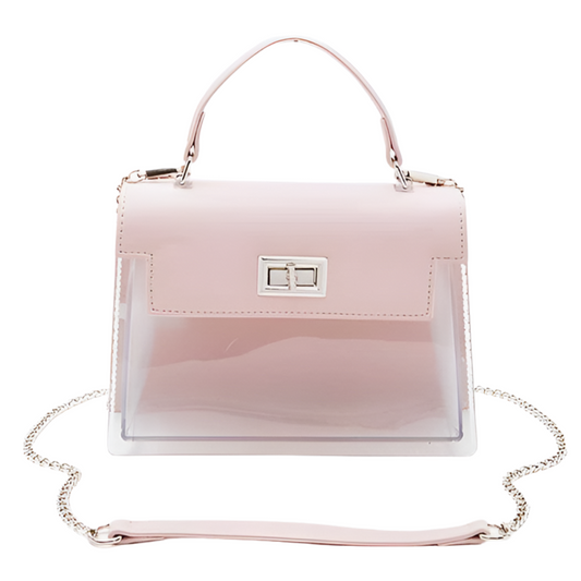 Two Tone Transparent Bag