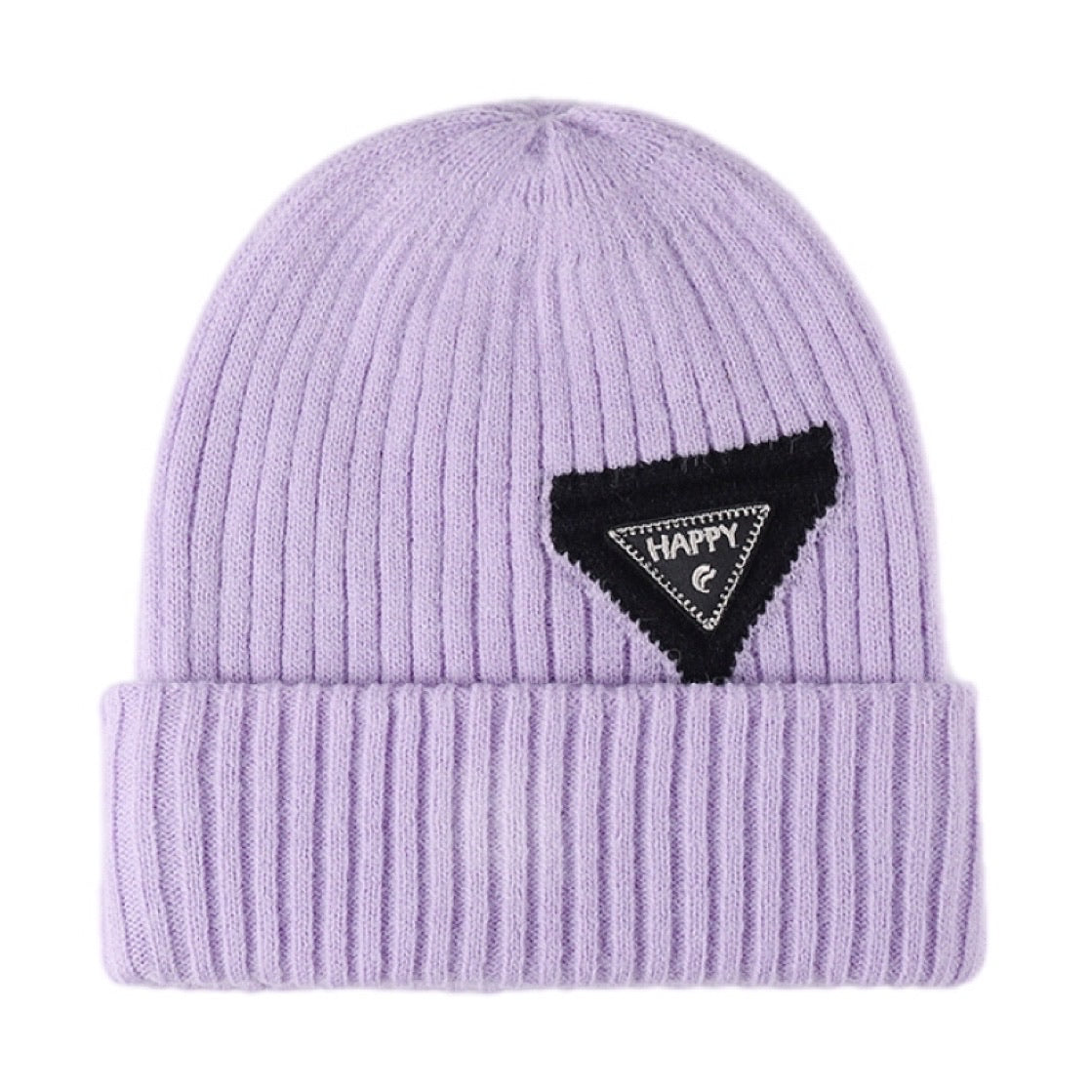 HAPPY Patch Beanie