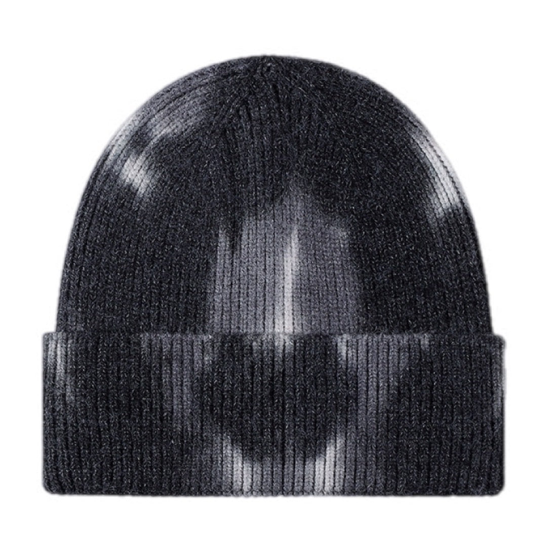 Tie-Dye Cuffed Knit Beanie