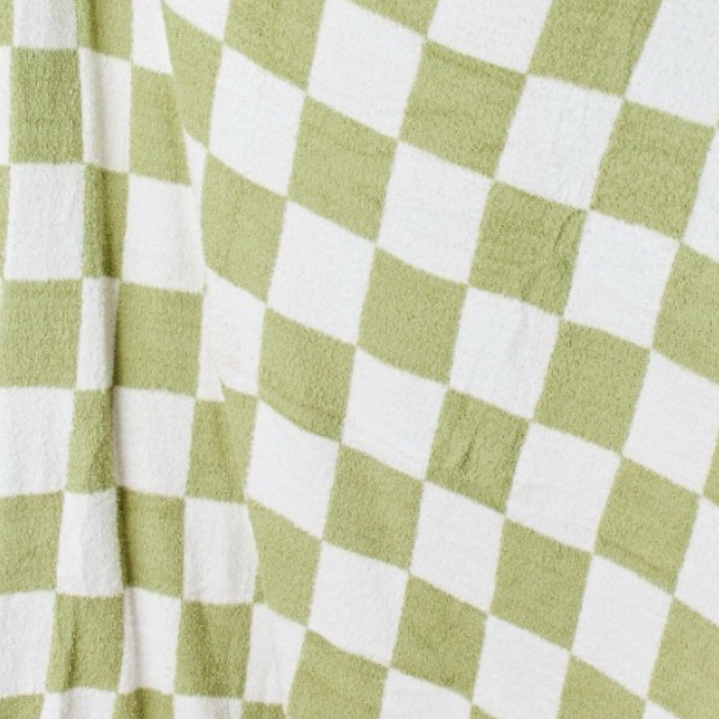 Checkered Decorative Throw Blanket