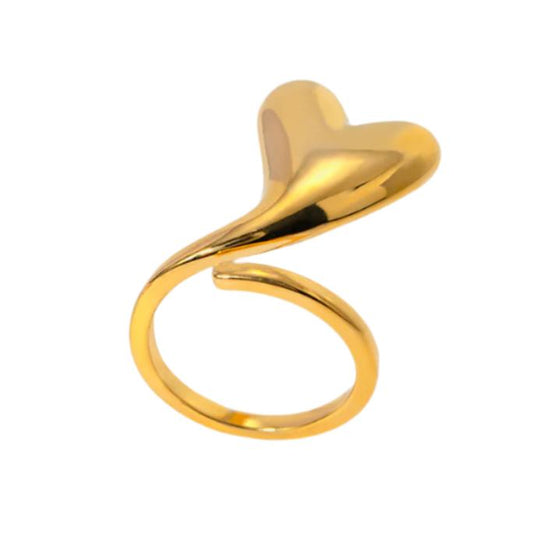 Stainless Steel Heart Bypass Ring