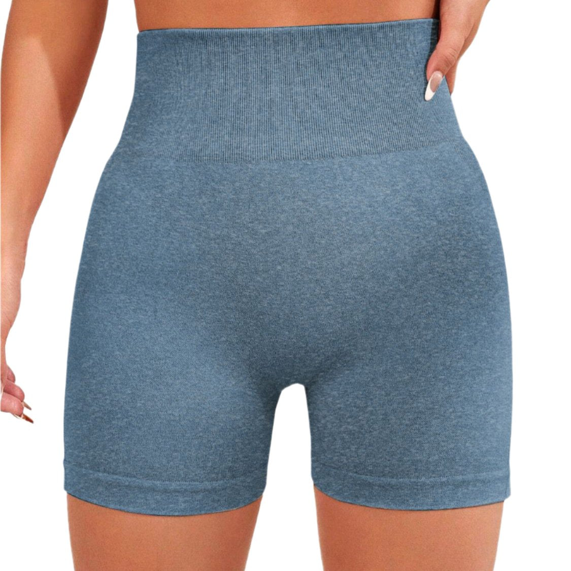 High Waist Active Shorts