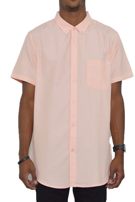 Summer Breeze Short-Sleeve Button-Up Shirt