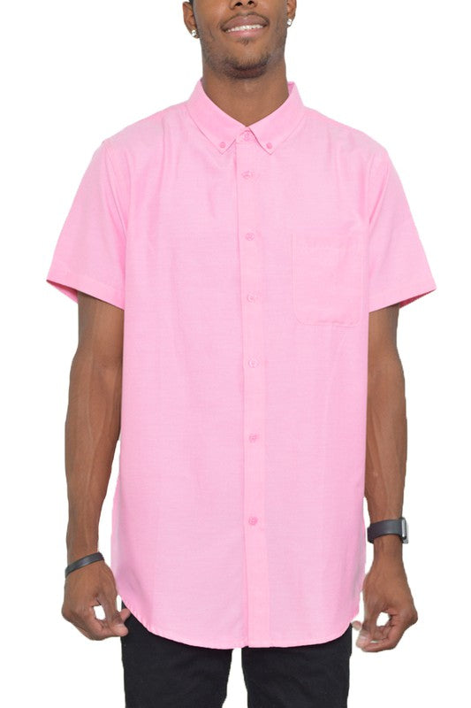 Summer Breeze Short-Sleeve Button-Up Shirt