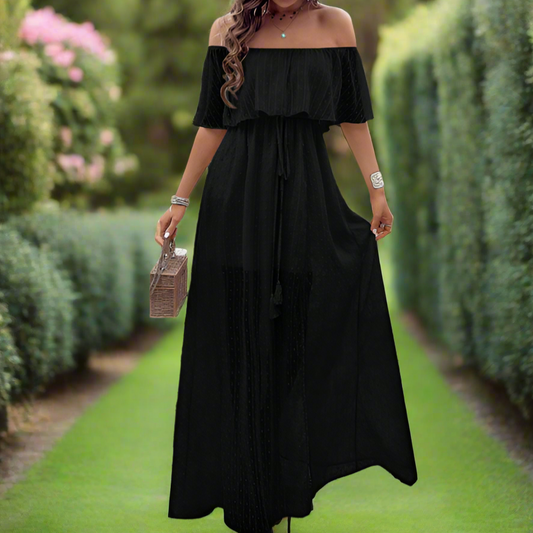 Off The Shoulder Maxi Dress