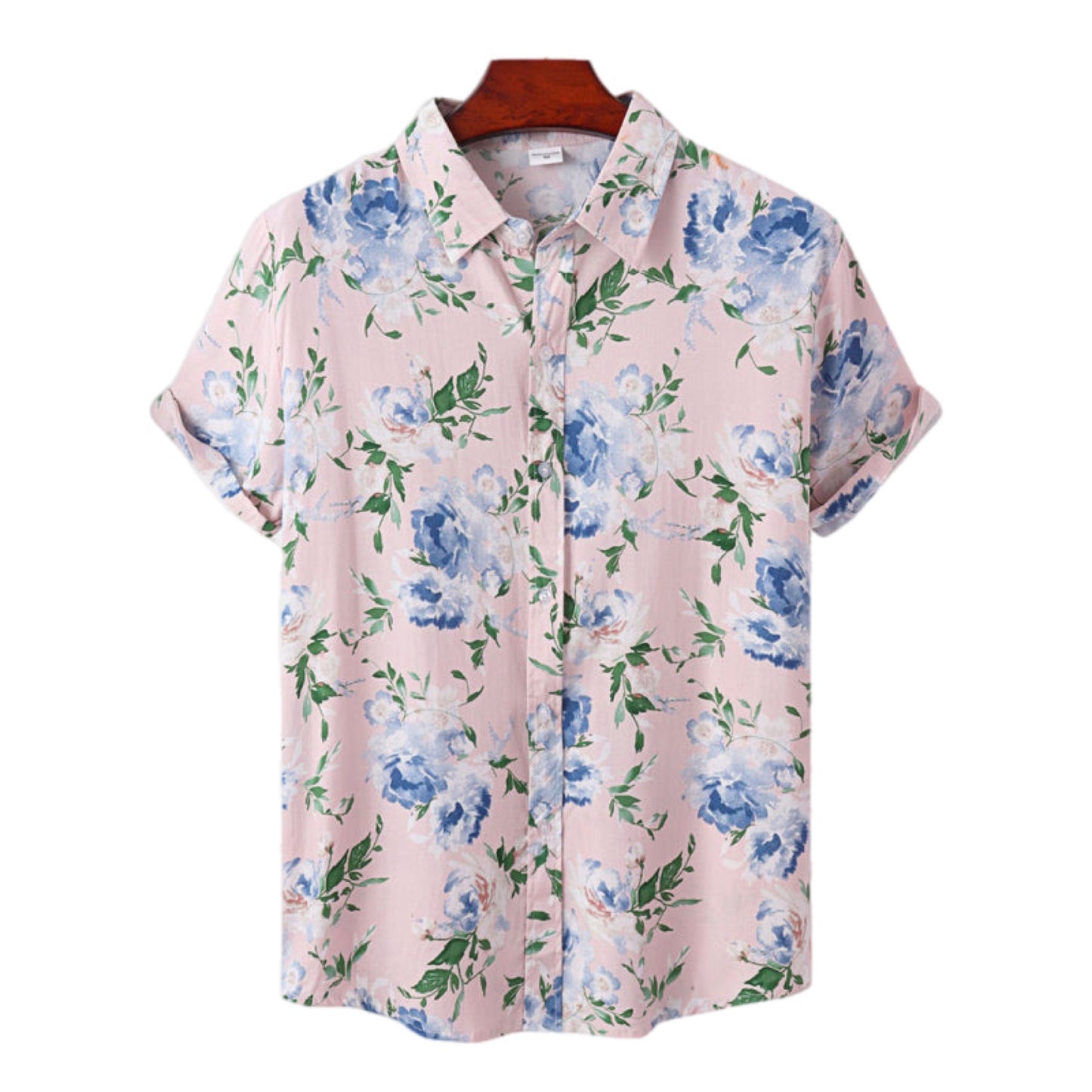 Short Sleeve Button Up Hawaiian Shirt