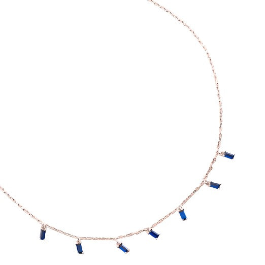 Sapphire Falls Necklace