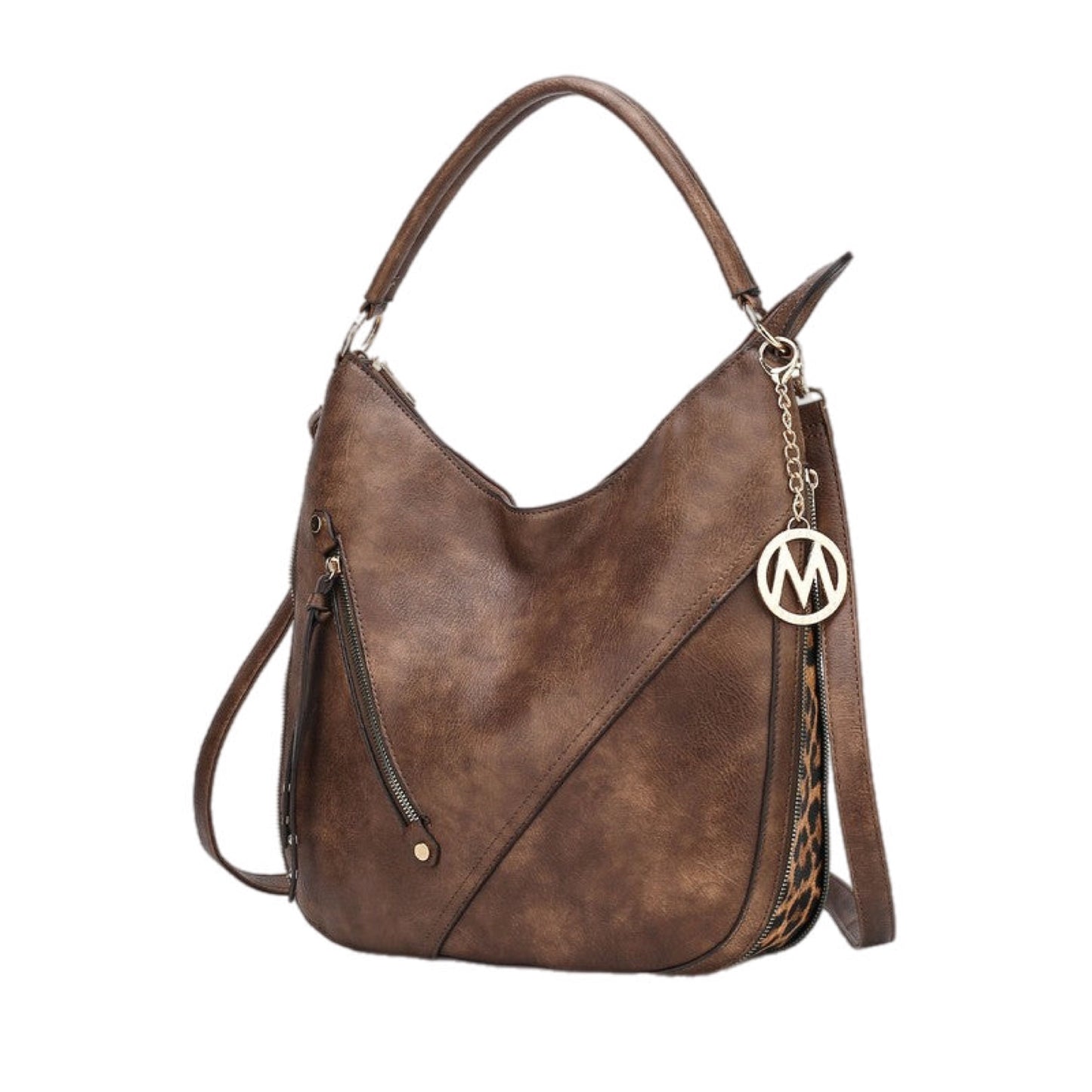 Vegan Leather Hobo Bag