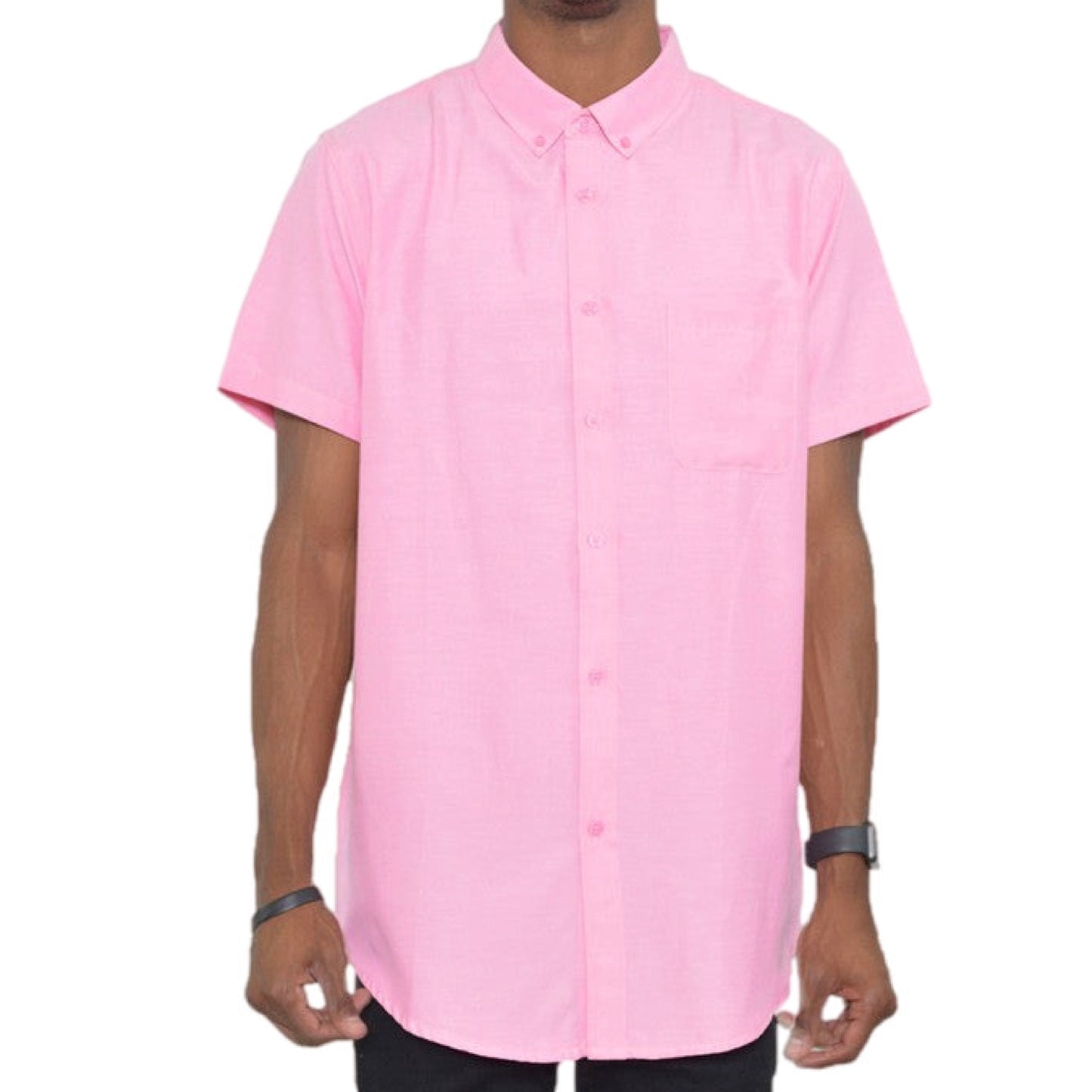 Summer Breeze Short-Sleeve Button-Up Shirt