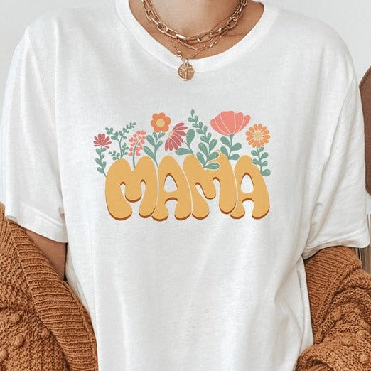 Plus Mama Flower Garden Spring Tee - Plus