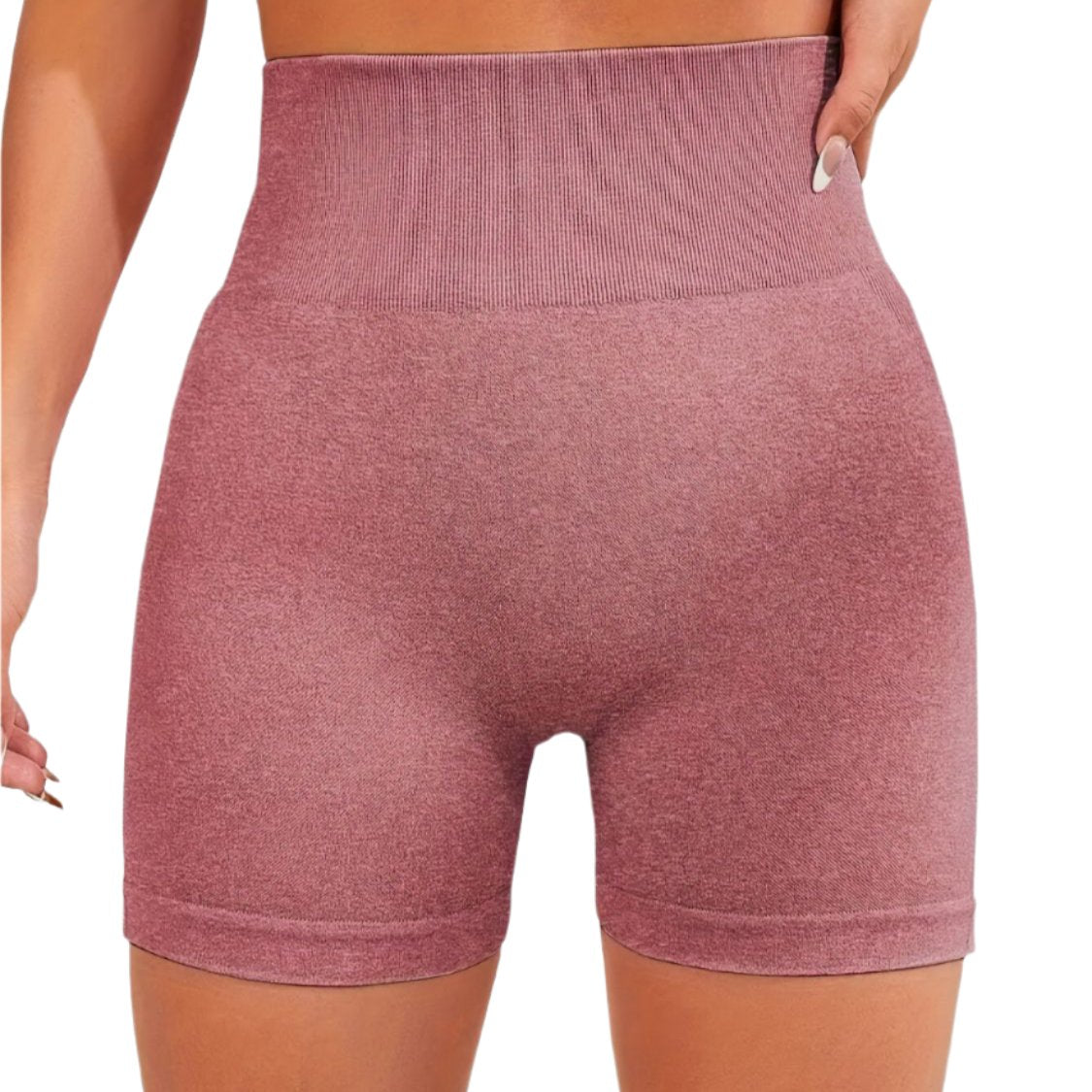 High Waist Active Shorts