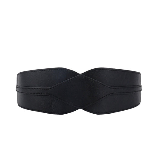 Elastic Wide Vegan Belt